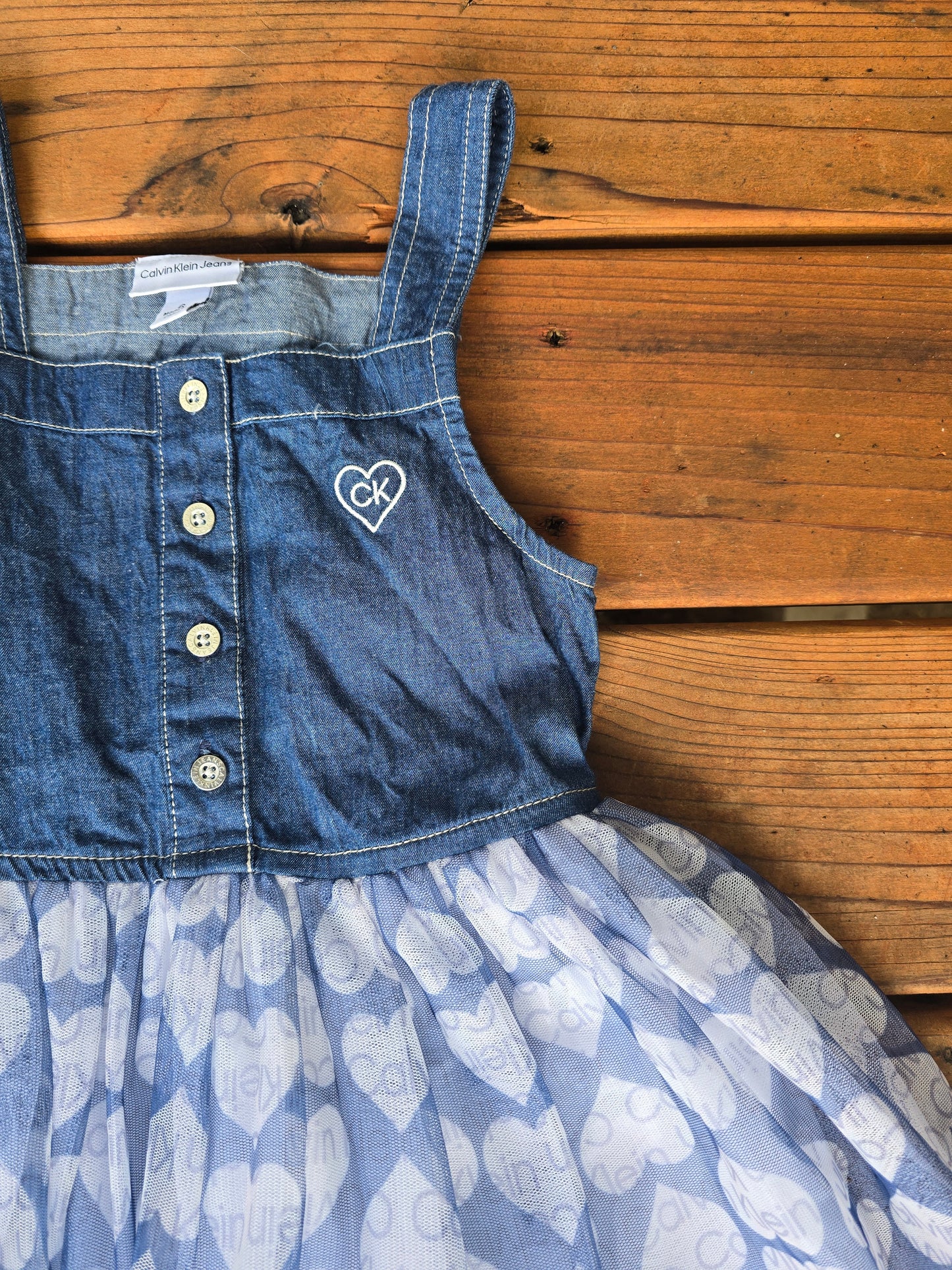 Calvin Klein Girls Sun Dress-6