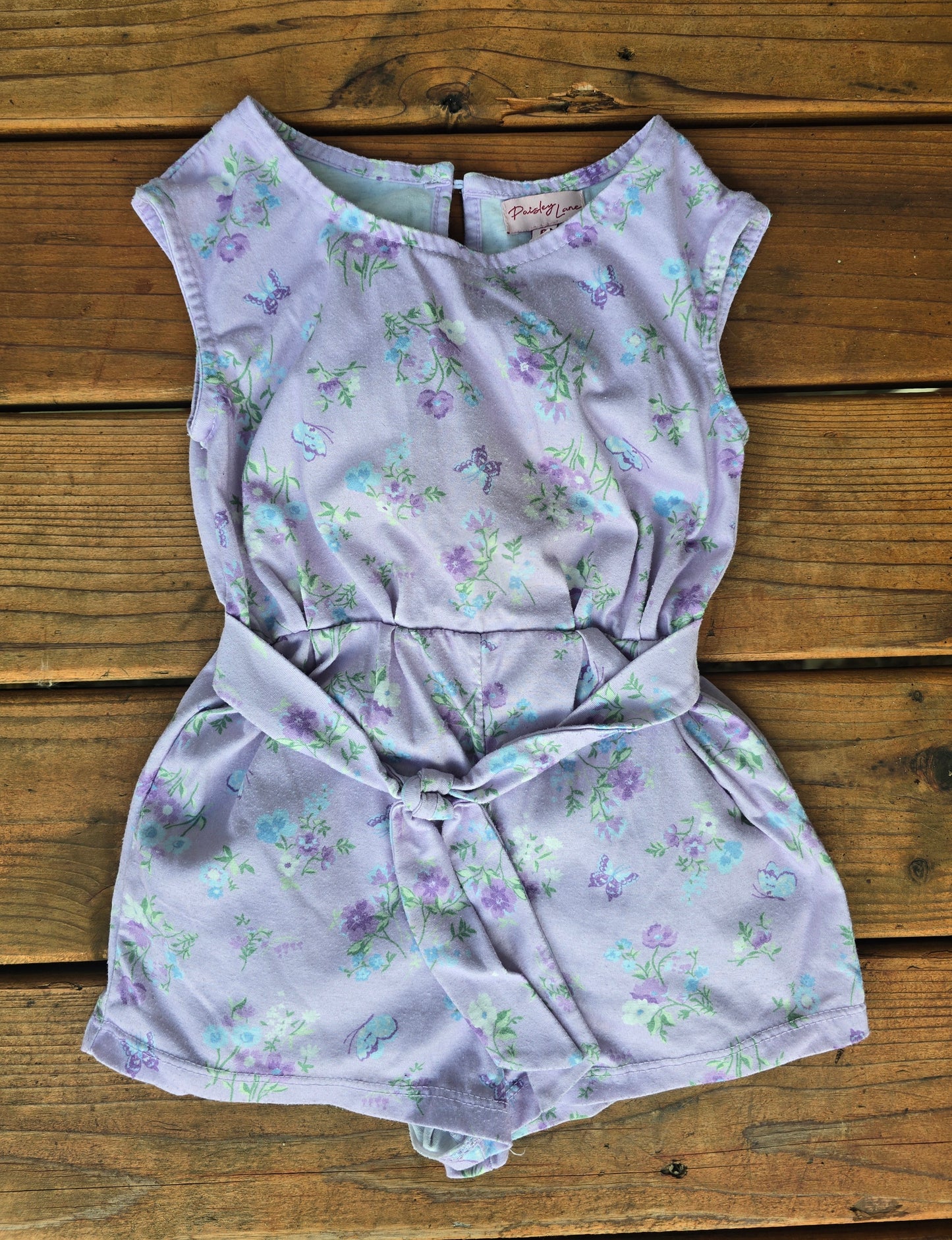 Paisley Lane Girls Romper-6