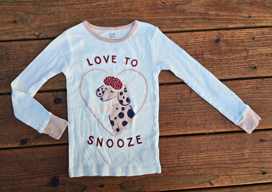 Carter's Girls Long Sleeve Pajama Top-4T