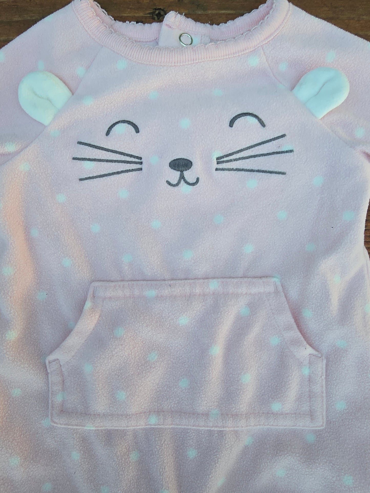 Carter's Girls Fleece Snug Fit Pull On Pajama-3M