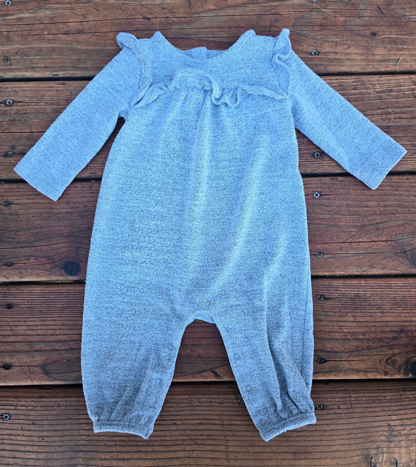 Gap Girls Long Sleeve Jumpsuit-3-6M