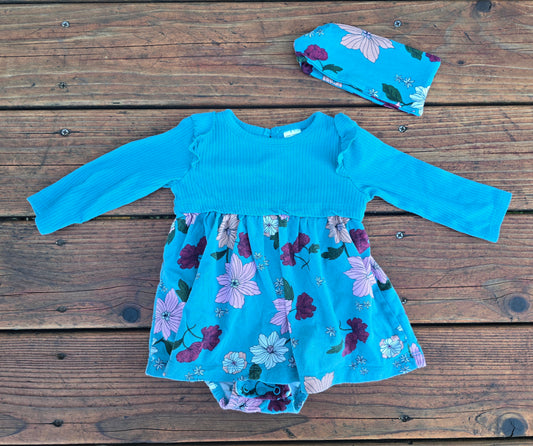 Carter's Girls Casual Long Sleeve Dress-6M