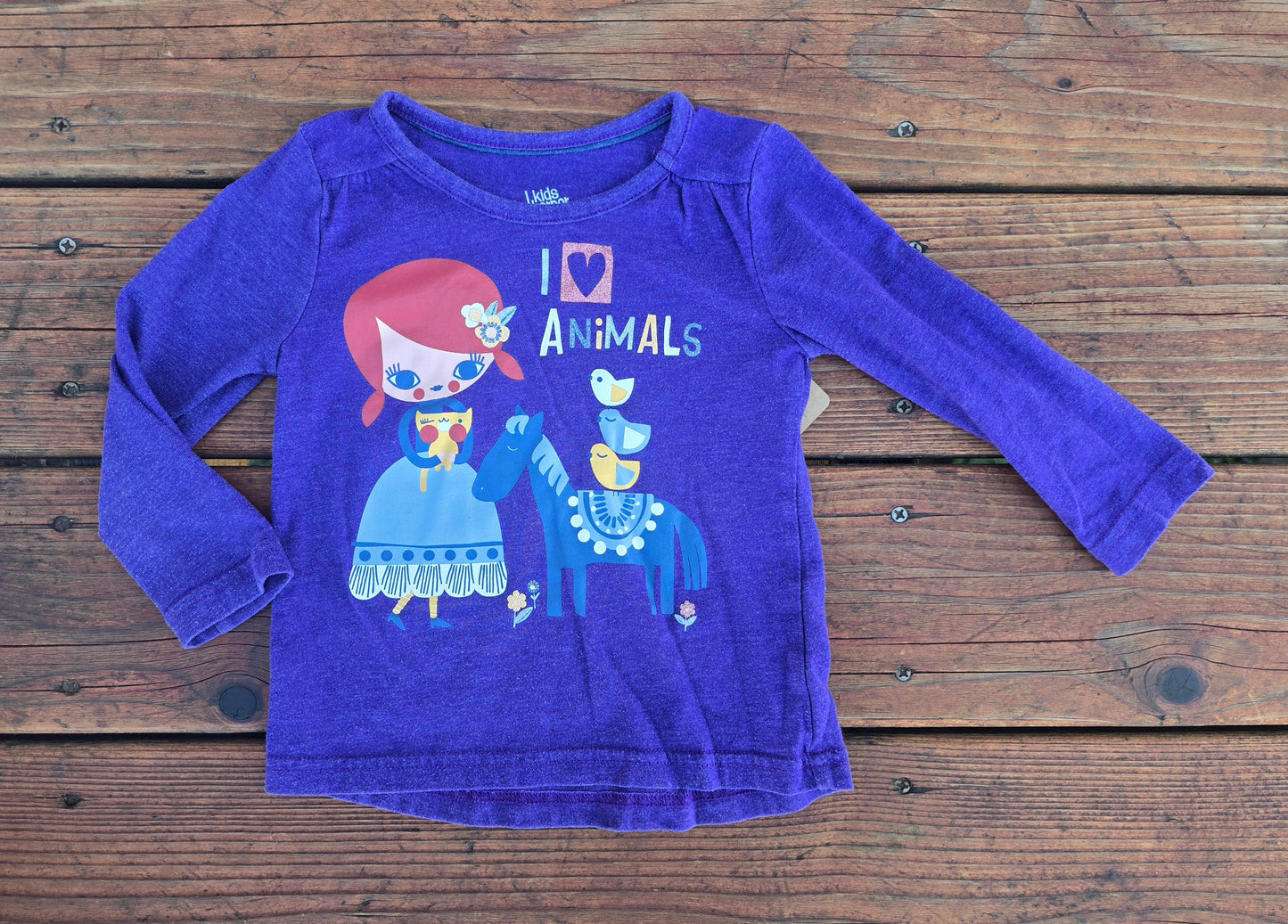 Kids Korder Girls Long Sleeve Shirt-24M