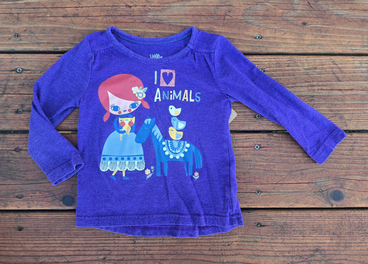 Kids Korder Girls Long Sleeve Shirt-24M