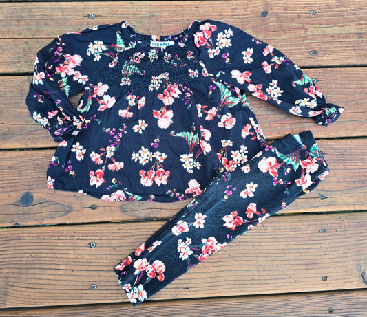 Old Navy Girls Blouse Outfit-18/24M