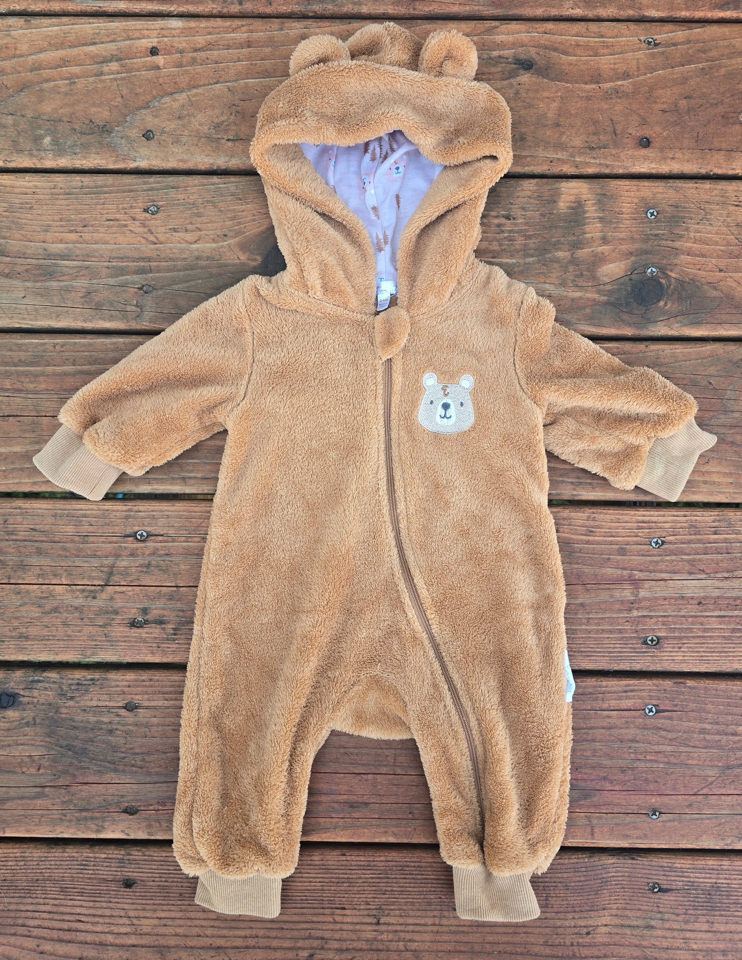 Tahari Baby Bear Snowsuit-3/6M