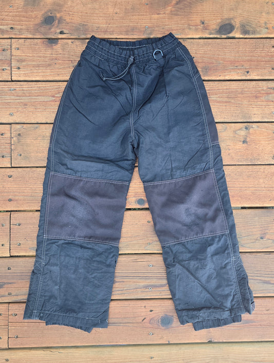 Unisex Black Ski Pants-10/12