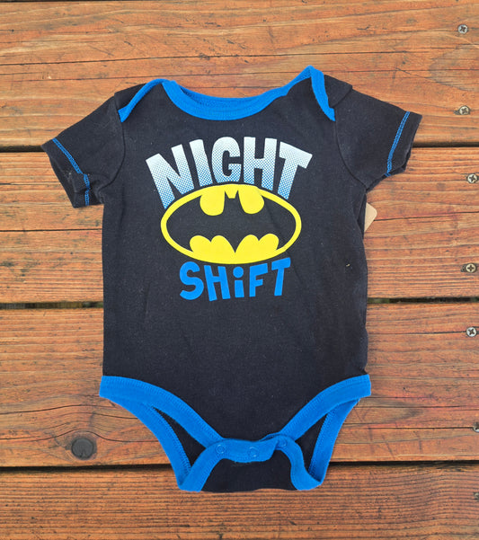 Batman Boys Onesie Costume-3/6M