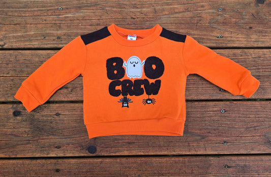 Baby Essentials Boo Crewneck Sweatshirt-6M