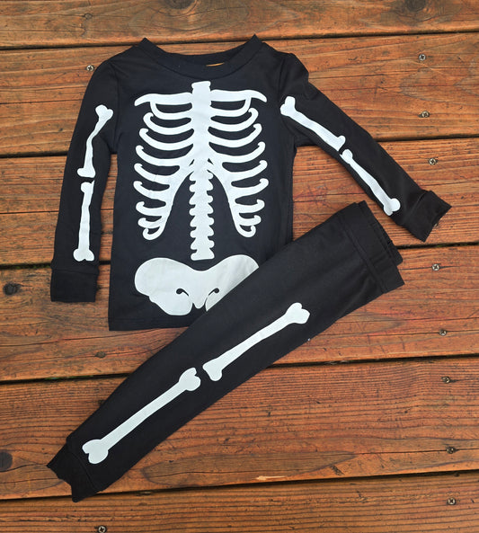 Celebrate! Boys Skeleton Pajama Set-2T