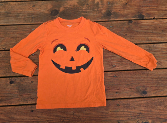 Carter's Boys Pumpkin Long Sleeve-5T