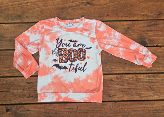 BMG Girls Orange Bootiful Blouse-10/12