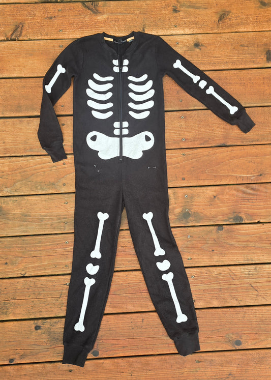 Derek Heart Skeleton Romper-8/10