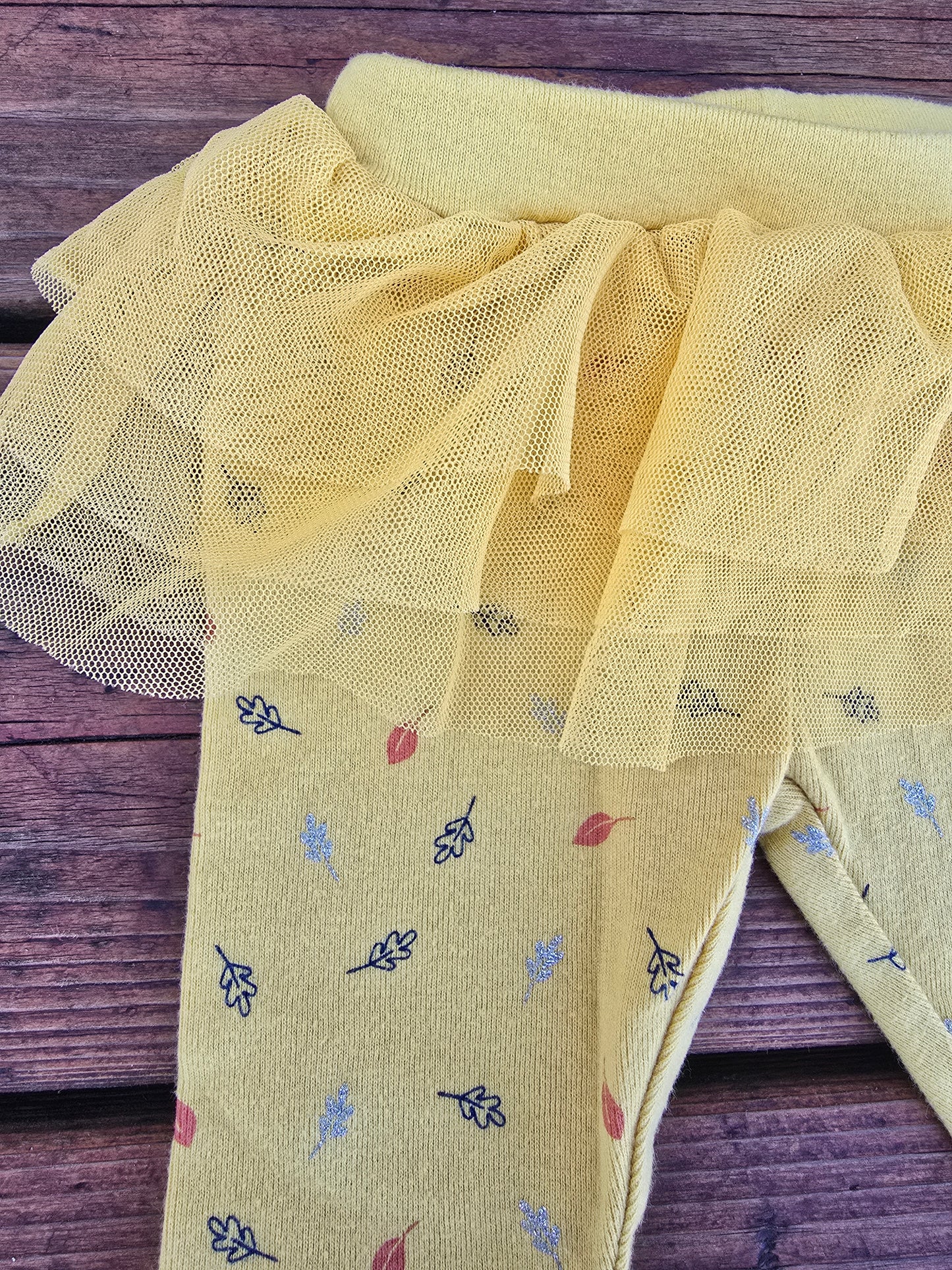 Just One You Girls Fall Leggings-NB/12M