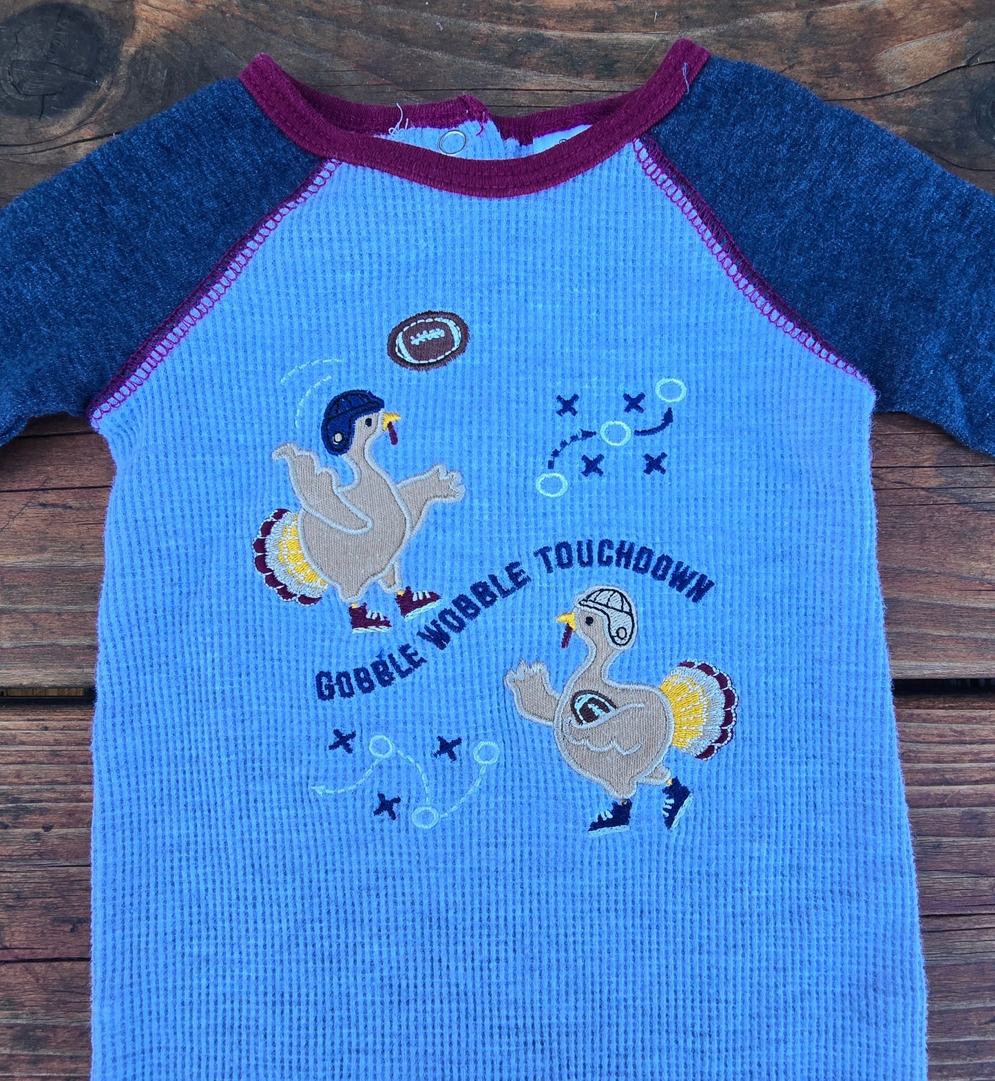 Baby Essentials Boys Snug Fit Pull Over Pajama-3M