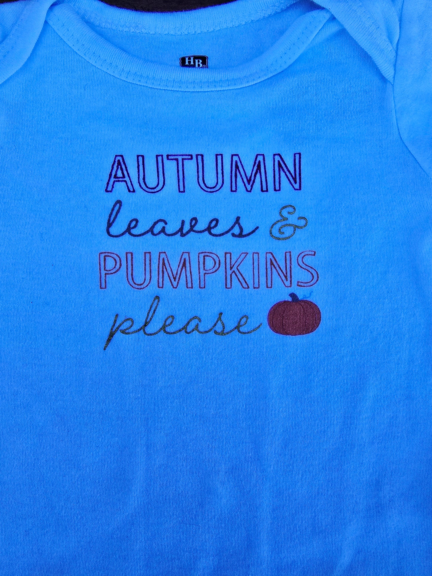 HB Girls Autumn Long Sleeve Onesie-9/12M