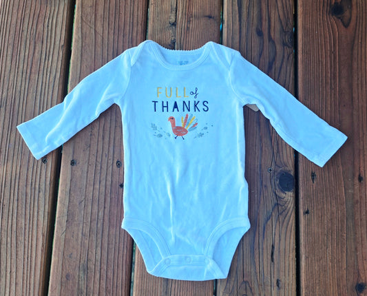Just One You Unisex Thanks Onesie-12M