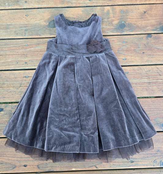 Janie&Jack Girls Velvet Formal Dress-2T