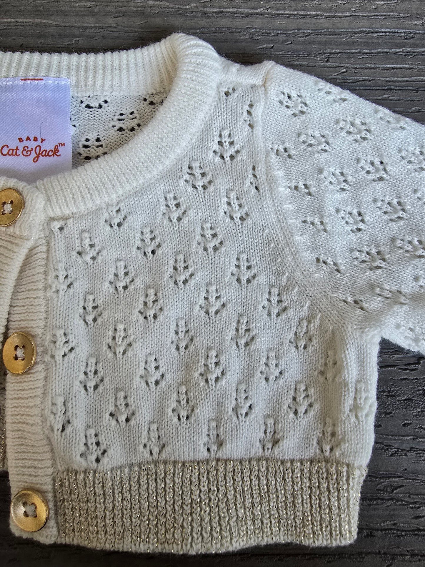 Cat&Jack Girls Cardigan Cover-NB
