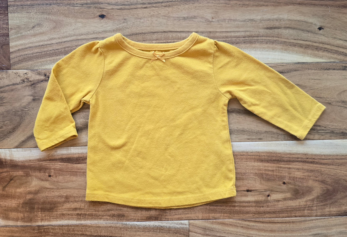Garanimals Girls Long Sleeve Shirt-0/3M