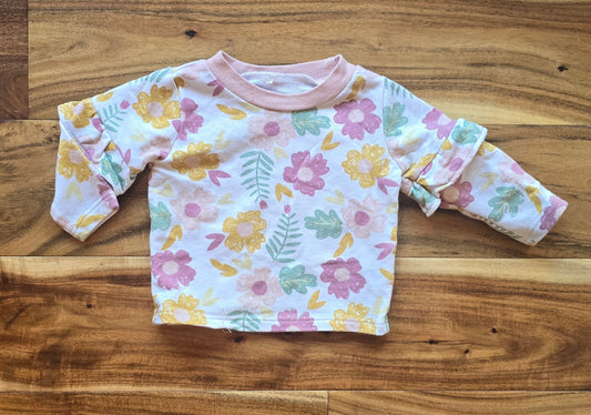 Chick Pea Girls Long Sleeve Blouse-3/6M
