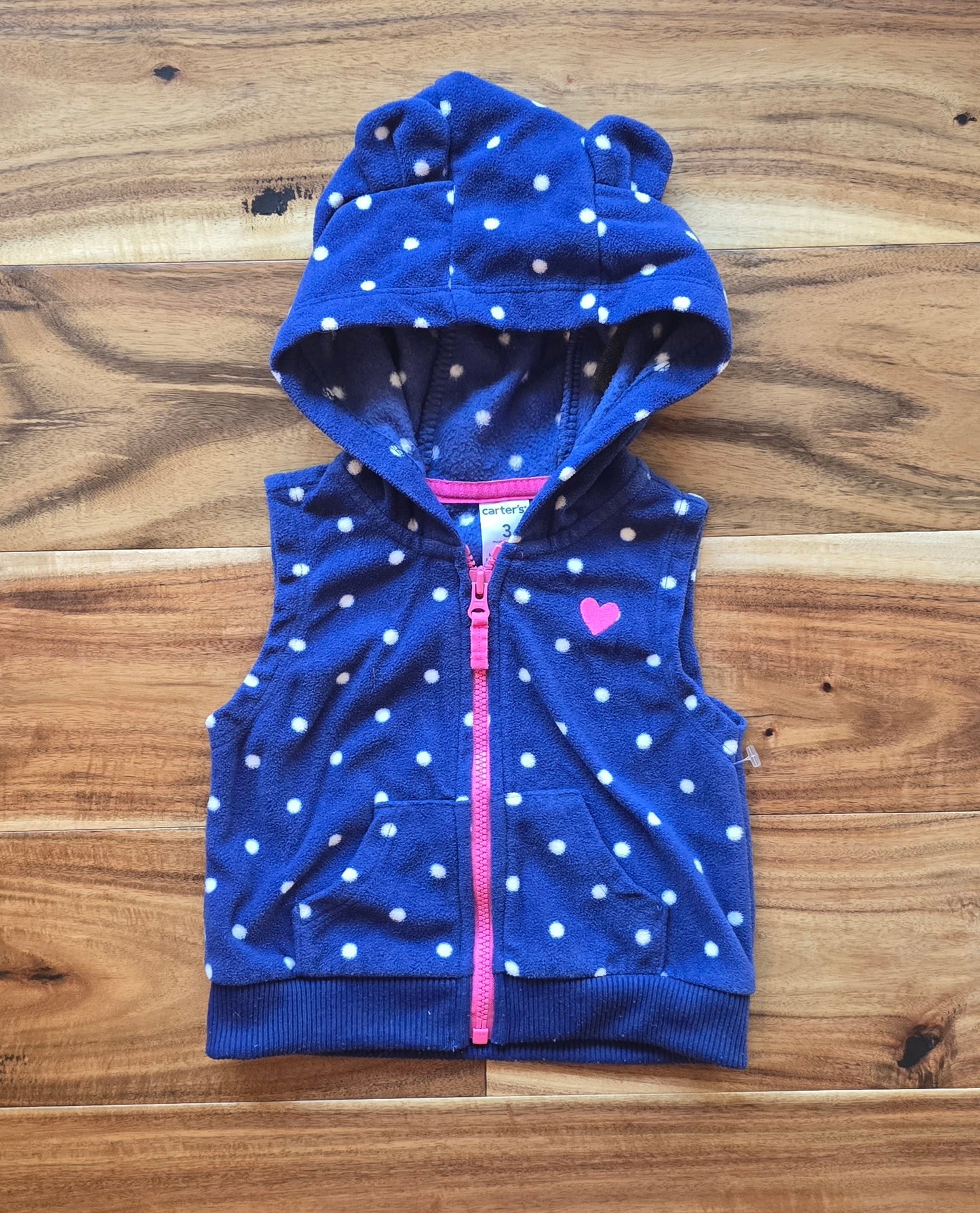 Carter's Girls Fleece Vest-3M
