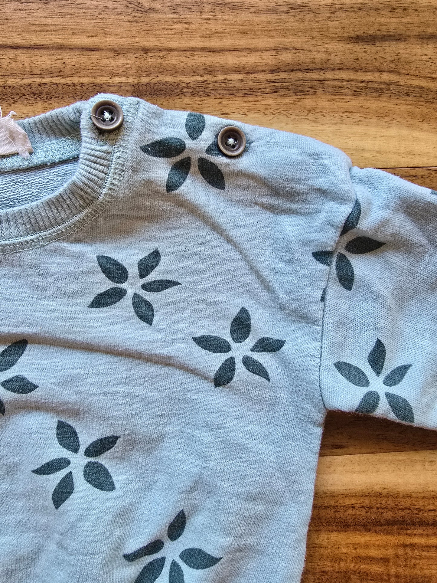 Jessica Simpson Girls Long Sleeve Blouse-3/6M