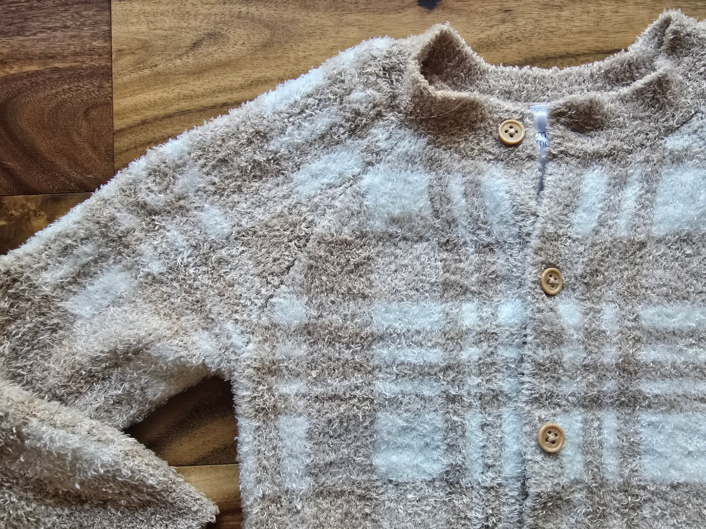 Modern Moments Girls Fleece Cardigan-12M