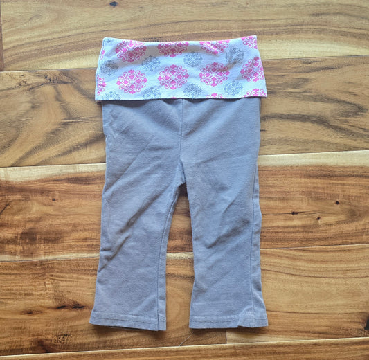 Yoga Sprouts Girls Yoga Pants-6/9M