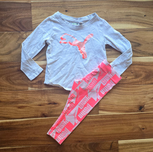 Puma Girls Athletic Outfit-2T