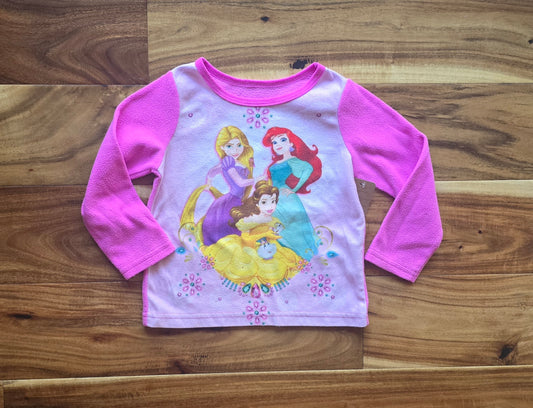 Disney Princess Girls Pajama Top-2T