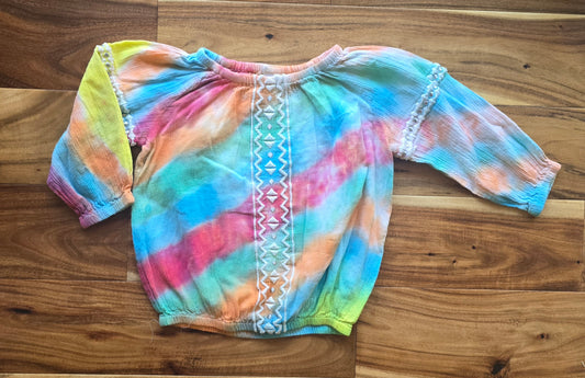 Gymboree Girls Tie Dye Blouse-3T