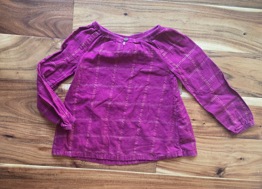 Carter's Girls Maroon Blouse-4T