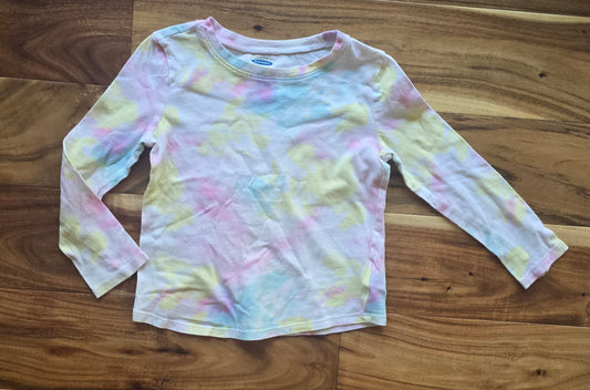 Old Navy Girls Tie Dye Long Sleeve Shirt-5T