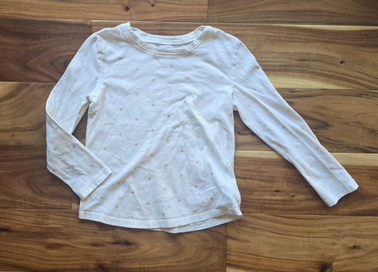 Old Navy Girls Dot Long Sleeve Shirt-5T