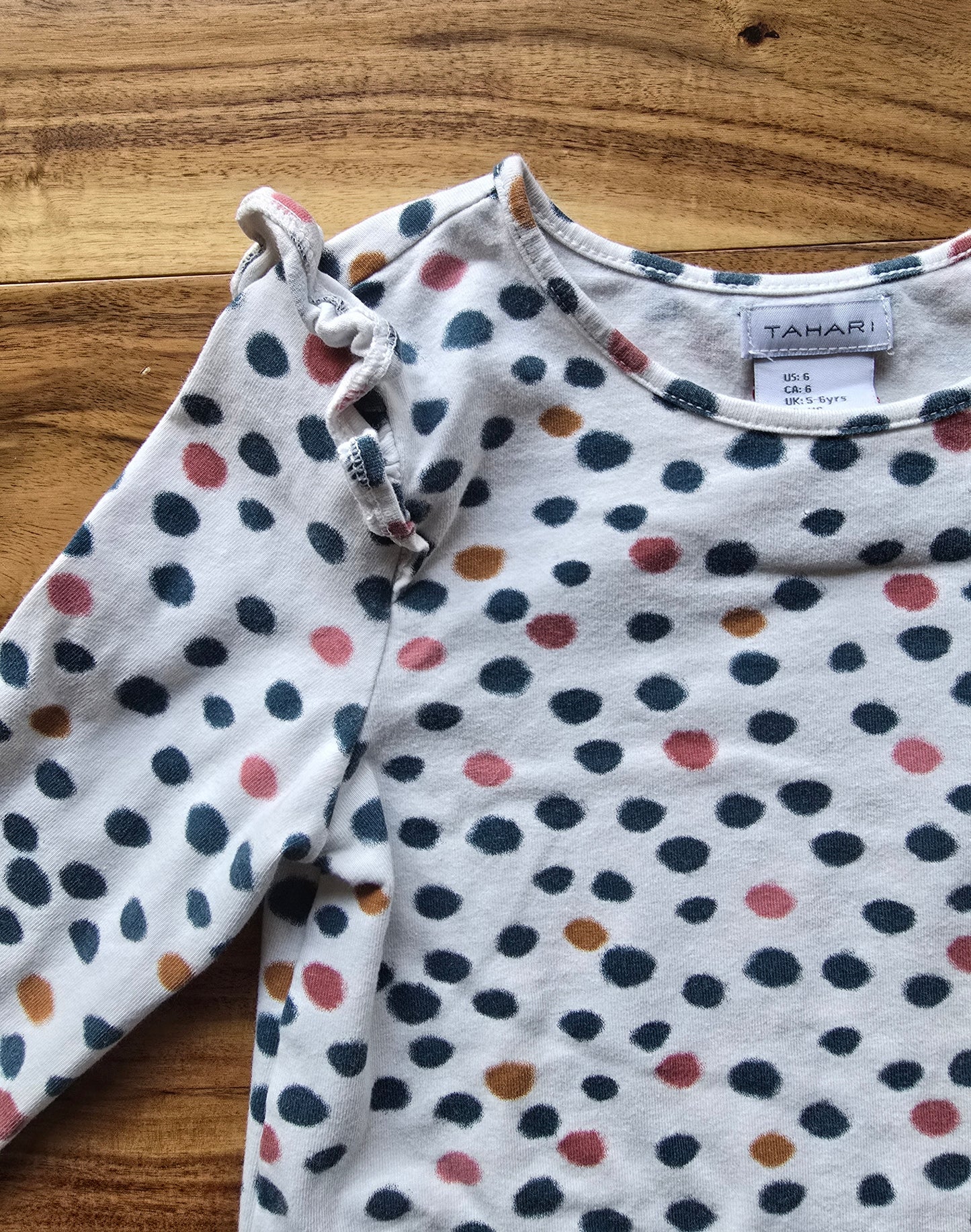 Tahari Girls Long Sleeve Blouse-6