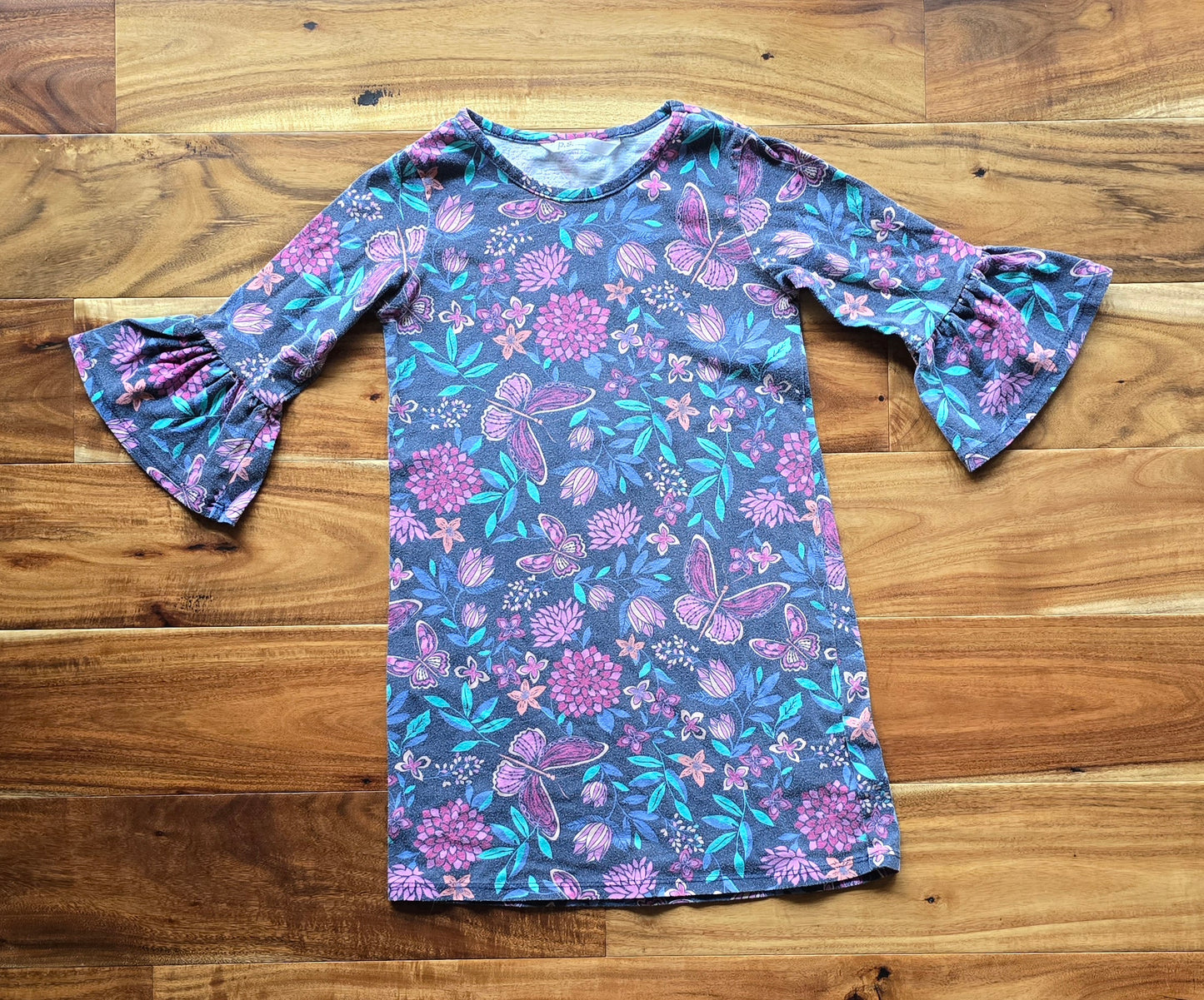 P.S. Girls Casual LS Dress-6