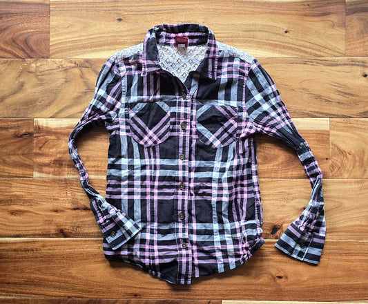 Arizona Jean Co Girls Button Down Shirt-7/8