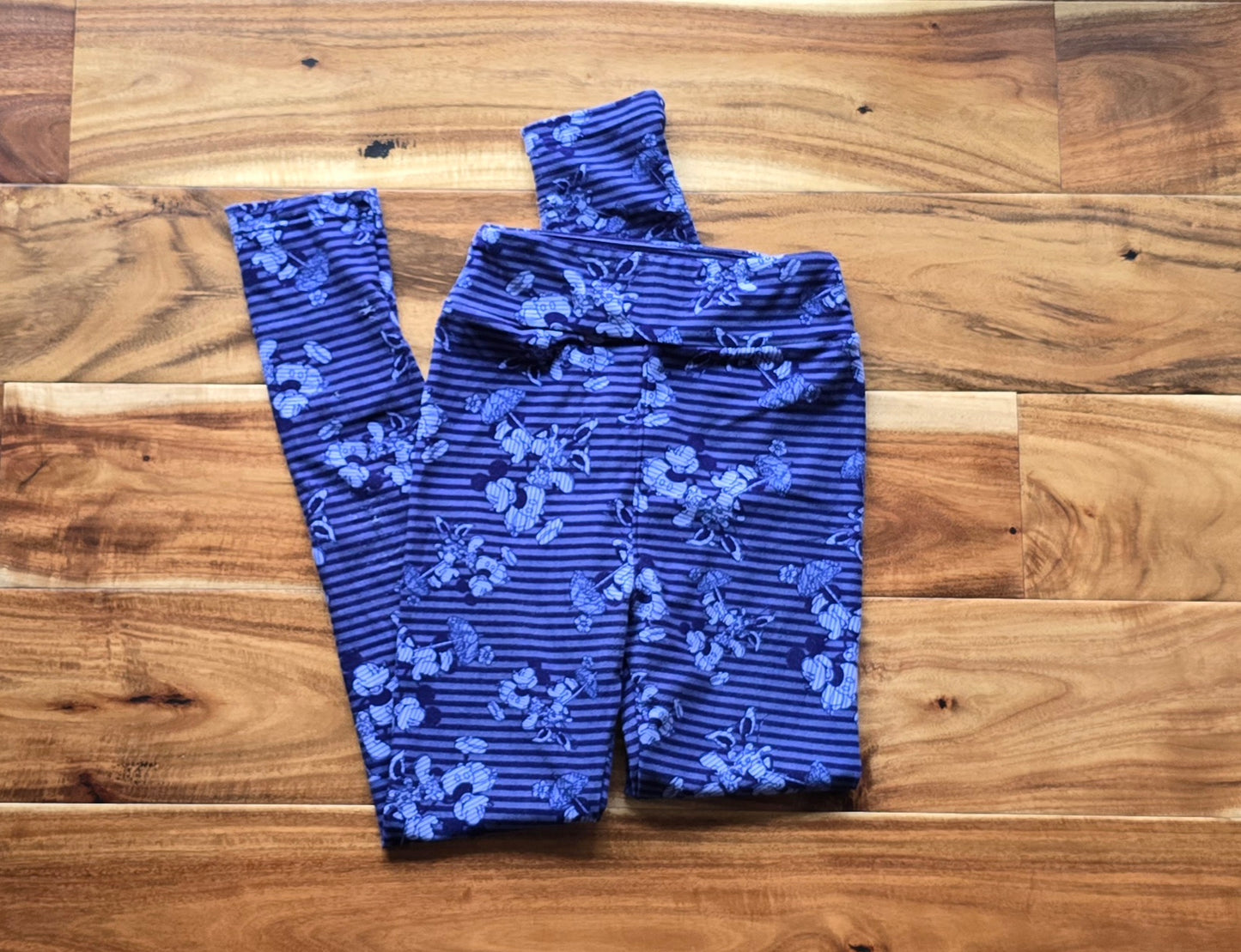 LulaRoe Girls Minnie Mouse Leggings-10/12