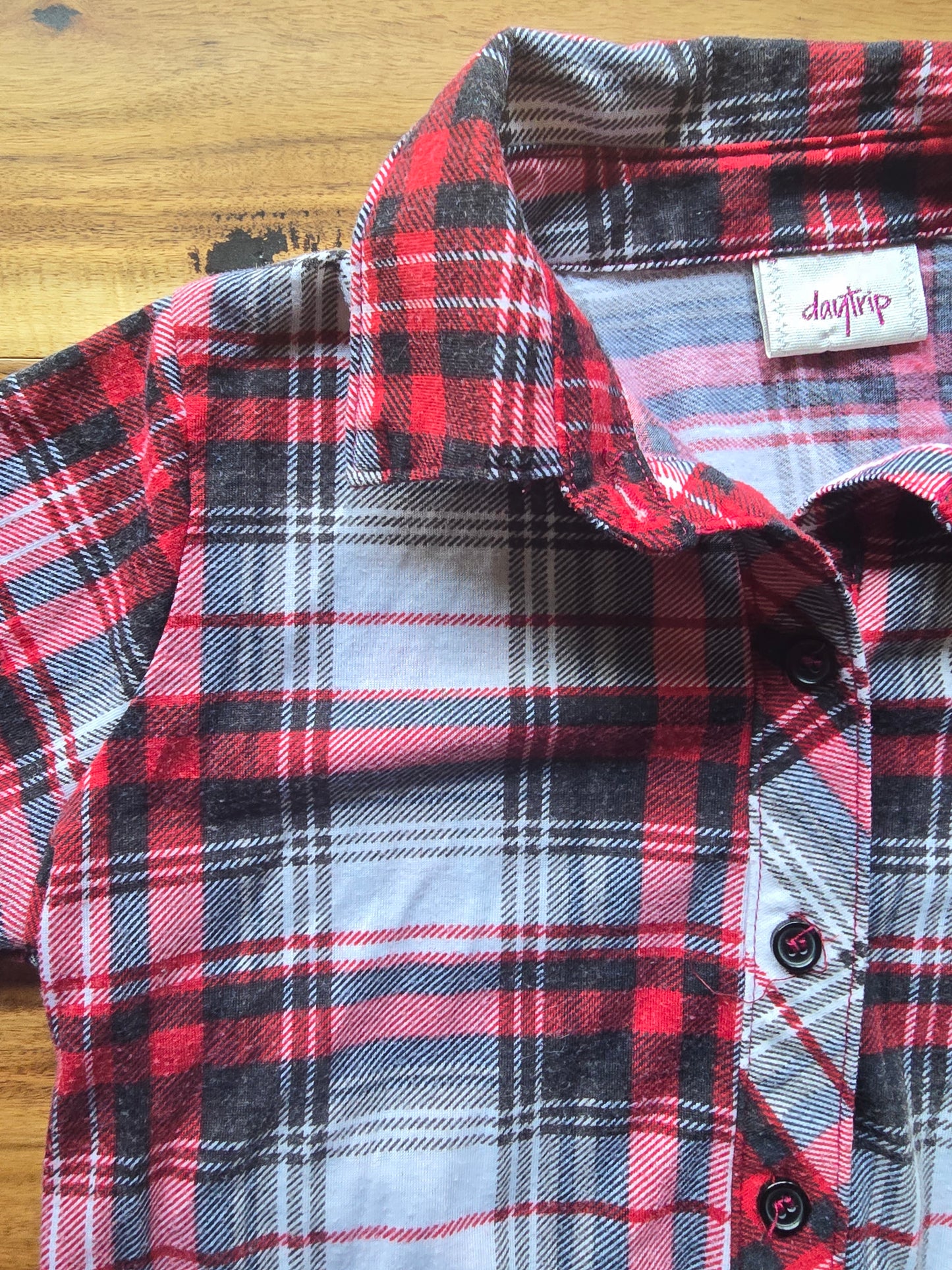 Daytrip Girls Button Down Blouse-10/12