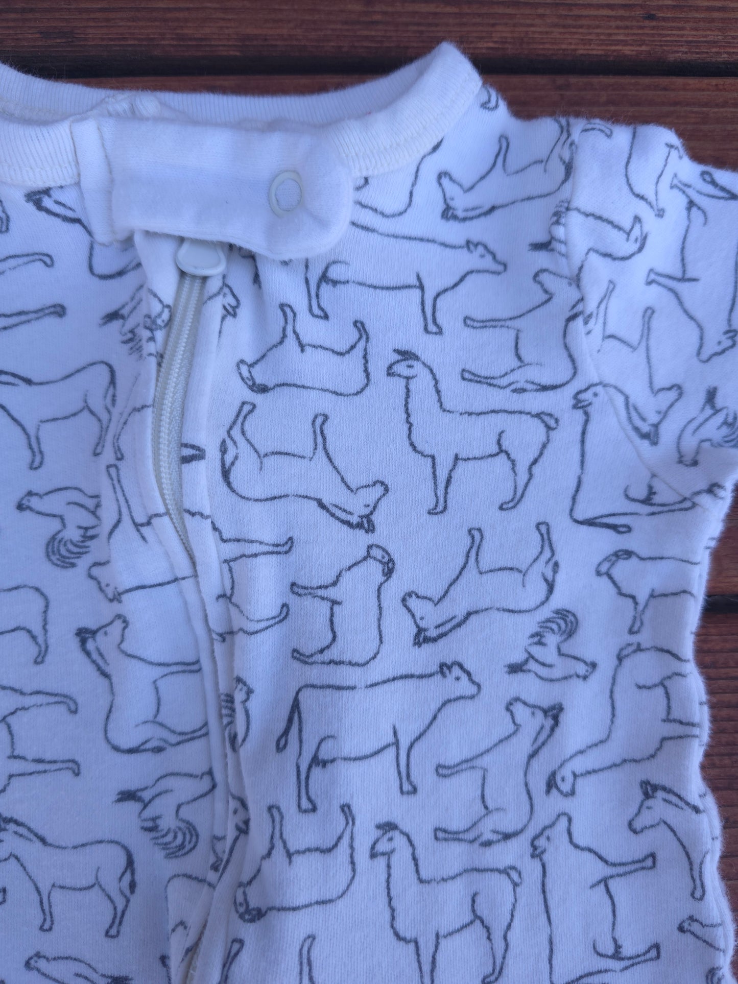 TouchedByNature Unisex Zip Sleeper-0/3M