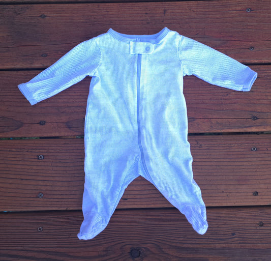 LittleStarOrganics Boys Zip Sleeper-NB