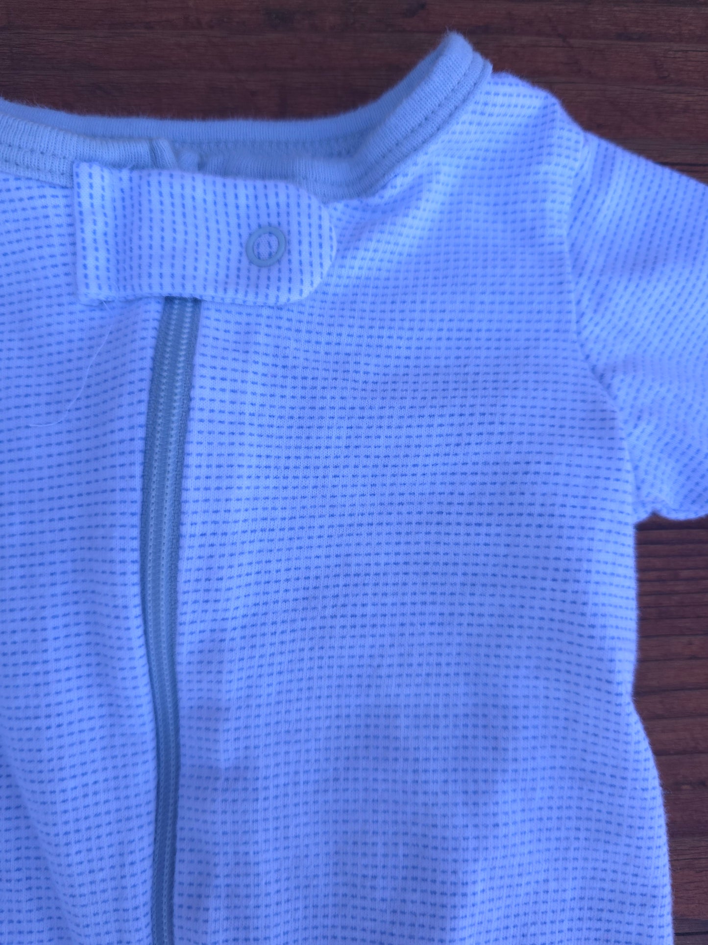 LittleStarOrganics Boys Zip Sleeper-NB