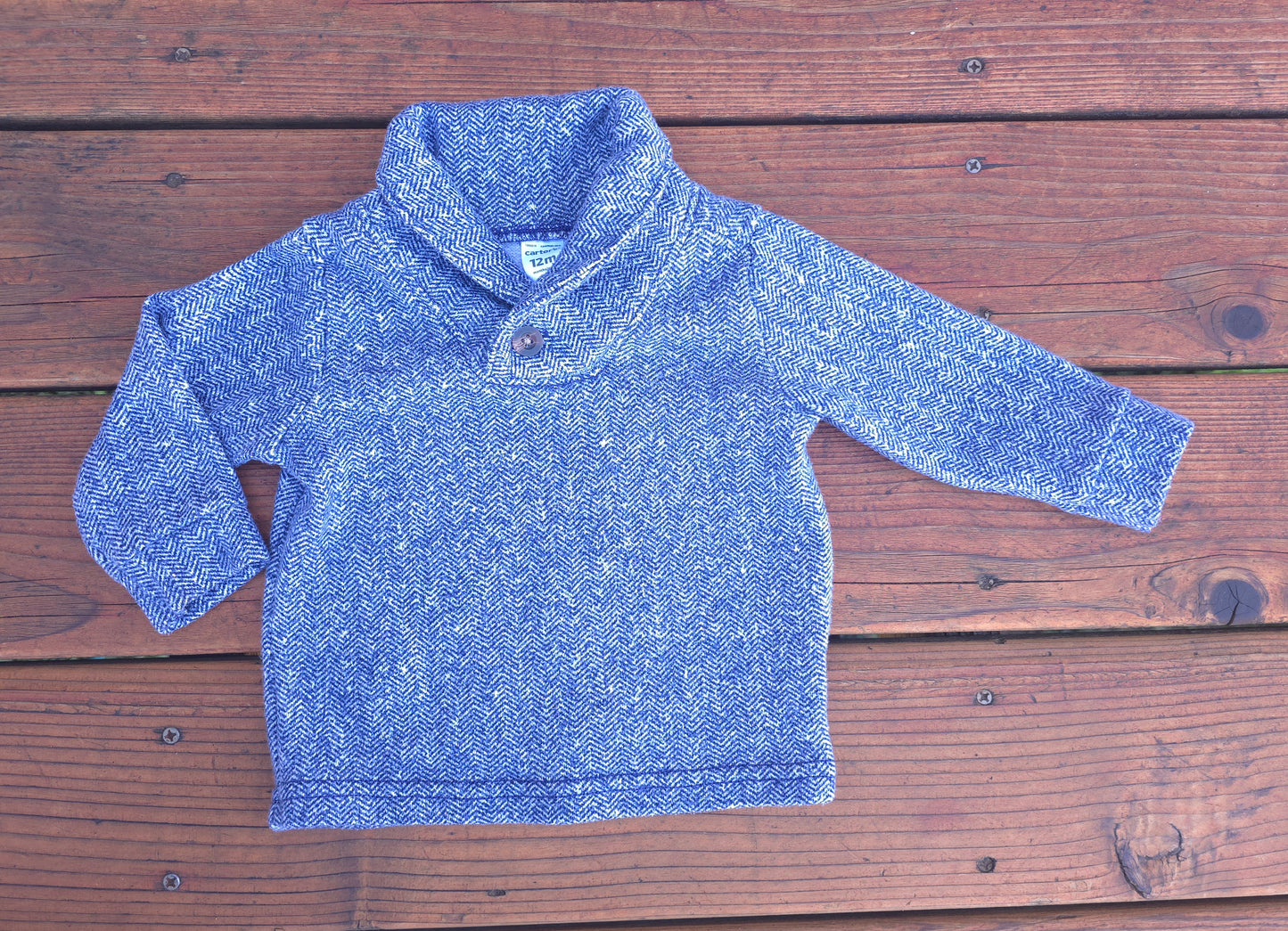 Carter's Boys Collared Sweater-12M