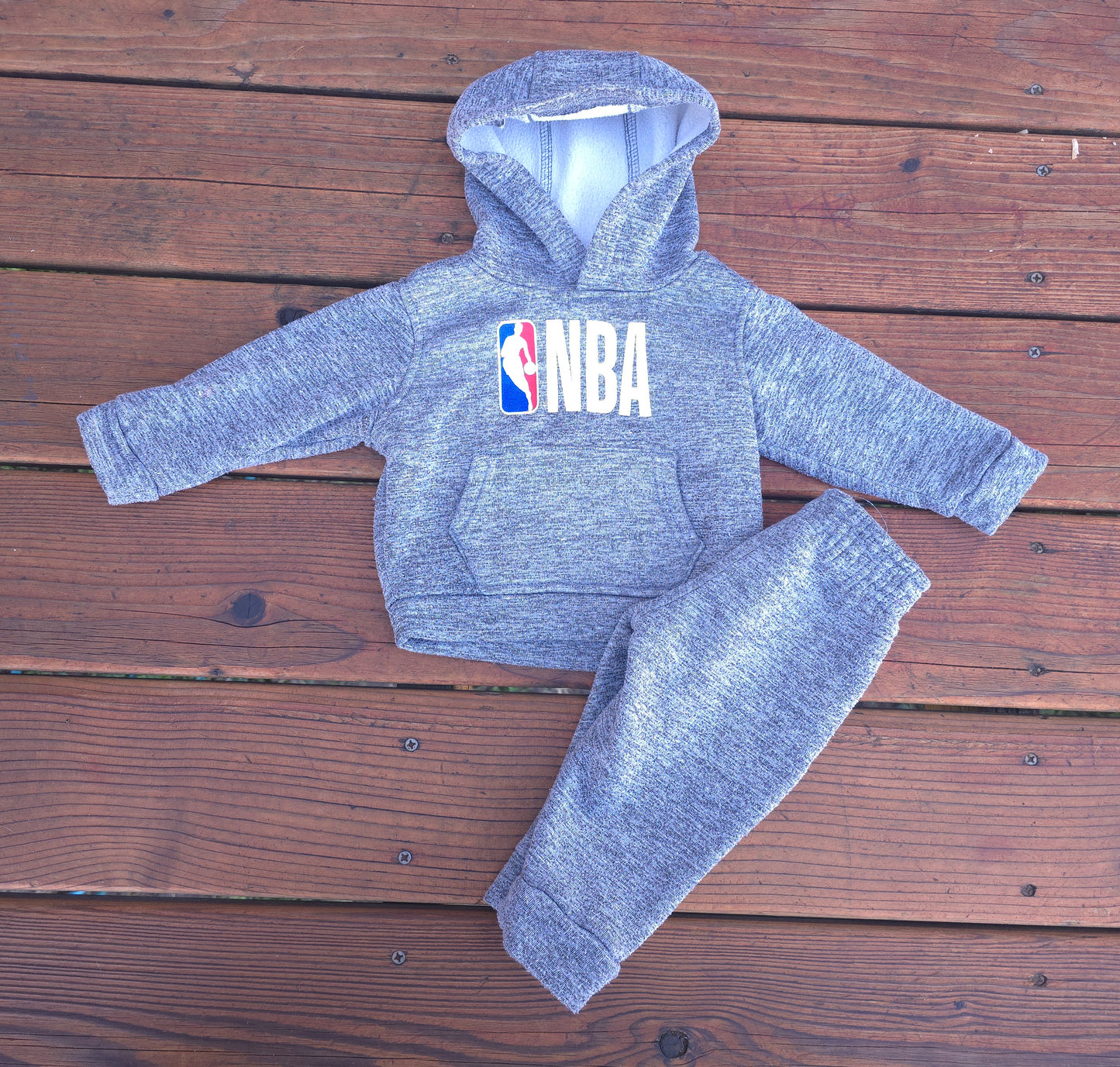 NBA Boys Hoodie and Jogger Set-12M