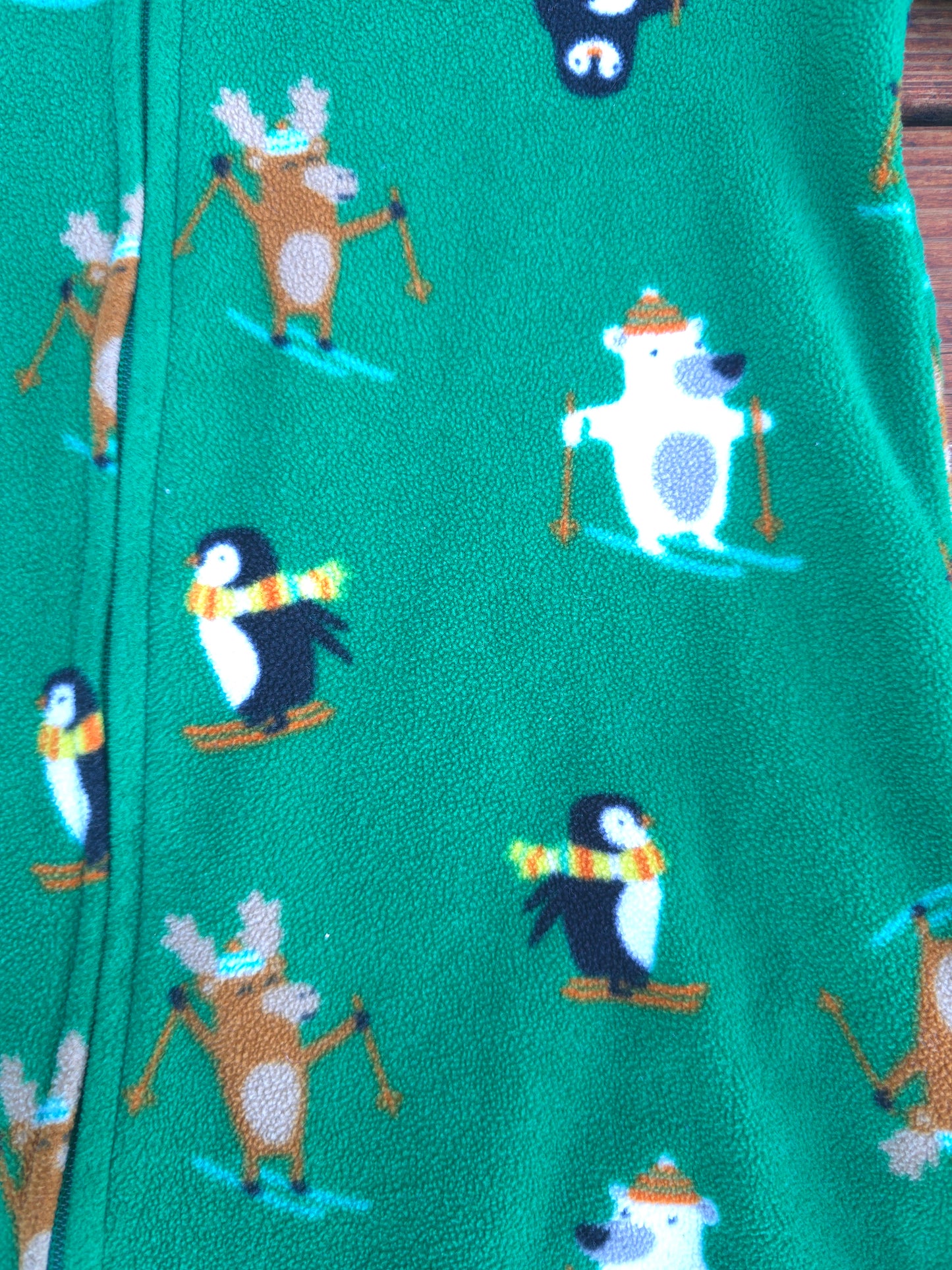 Carter's Boys Polar Fleece Zip Pajama-12M