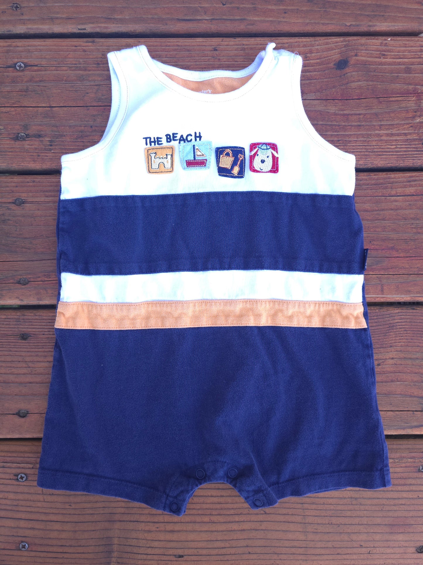 Carter's Boys Sleeveless Romper-24M