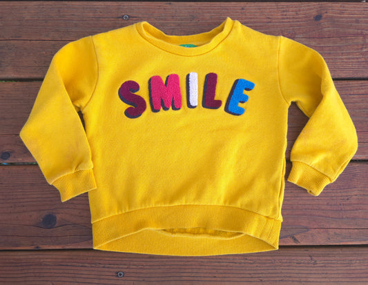 Dip Unisex Smile Crewneck Sweatshirt-4T