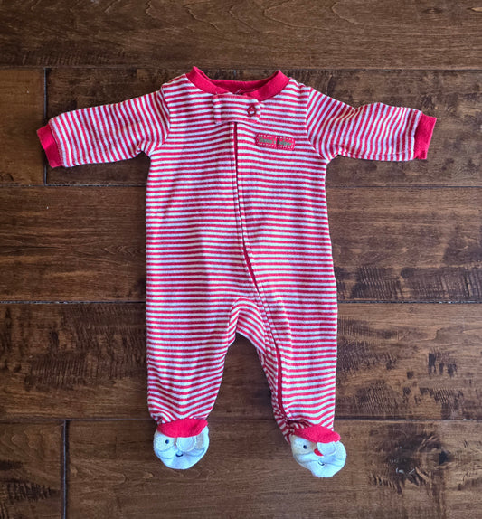 Just One You Unisex Zip Pajama-NB