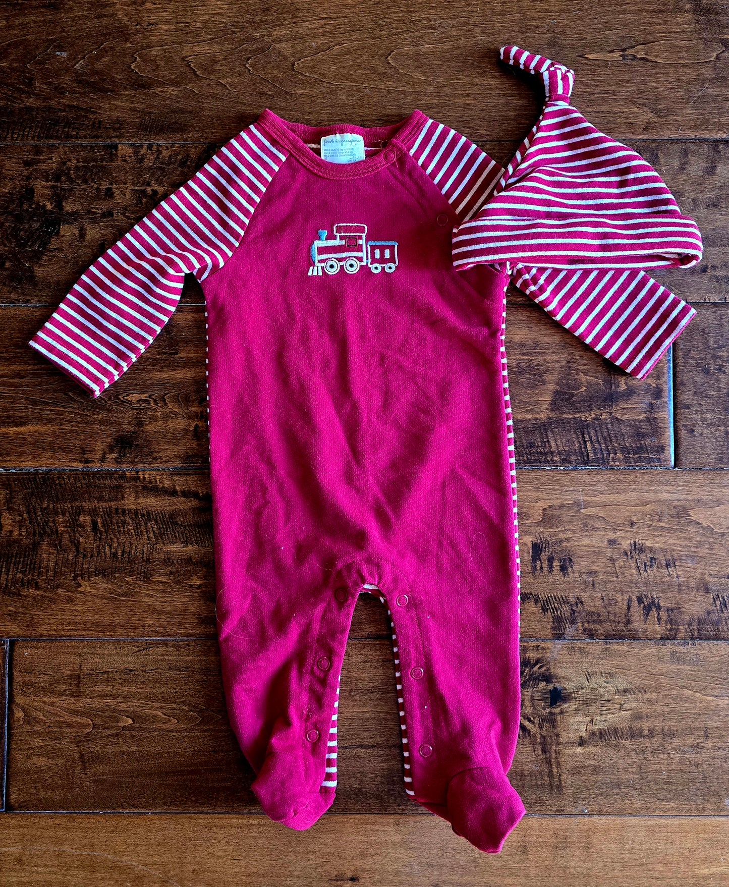 First Impressions Boys Pull On Pajama-0/3M